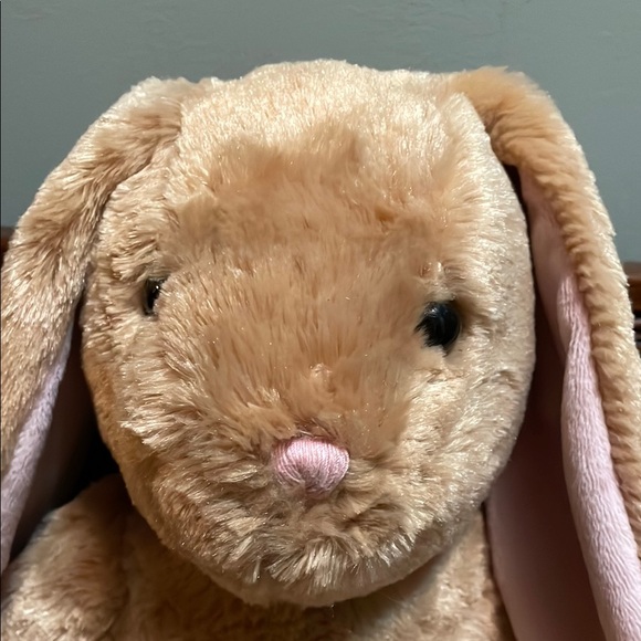 Build-A-Bear Plush Bunny Toy - Tan and Pink - Picture 2 of 8